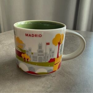 Starbucks “you are here” series. Madrid